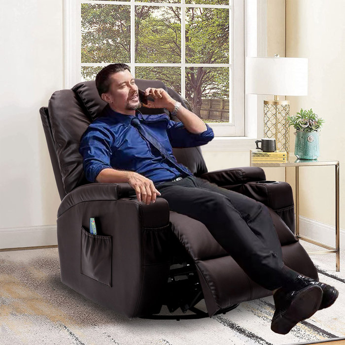 Latitude Run® Glide Recliner Comfortable Tv Chairs Wayfair